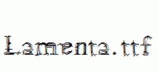Lamenta.ttf