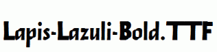 Lapis-Lazuli-Bold.ttf