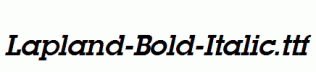 Lapland-Bold-Italic.ttf