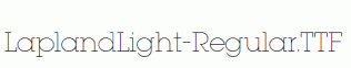 LaplandLight-Regular.ttf