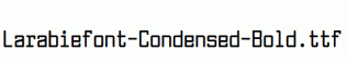 Larabiefont-Condensed-Bold.ttf