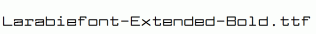 Larabiefont-Extended-Bold.ttf