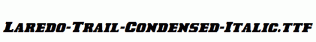 Laredo-Trail-Condensed-Italic.ttf