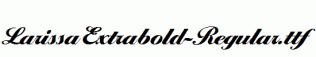 LarissaExtrabold-Regular.ttf