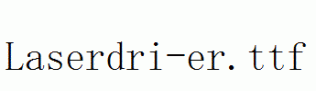 Laserdri-er.ttf