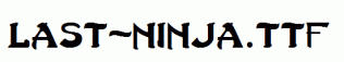 Last-Ninja.ttf