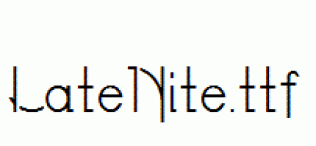 LateNite.ttf