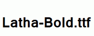 Latha-Bold.ttf