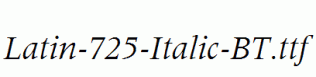 Latin-725-Italic-BT.ttf