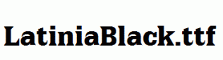 LatiniaBlack.ttf
