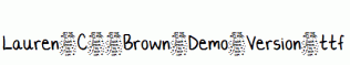 Lauren-C.-Brown-Demo-Version.ttf