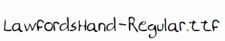 LawfordsHand-Regular.ttf