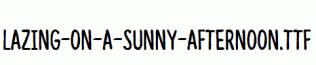 Lazing-on-a-sunny-afternoon.ttf