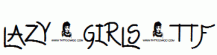 Lazy-Girls.ttf