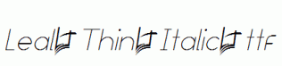 Leal-Thin-Italic.ttf