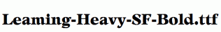 Leaming-Heavy-SF-Bold.ttf