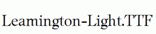 Leamington-Light.ttf