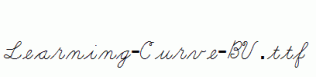 Learning-Curve-BV.ttf