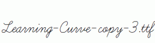 Learning-Curve-copy-3.ttf