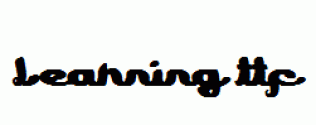 Learning.ttf