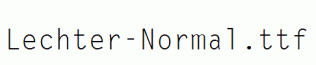 Lechter-Normal.ttf