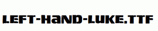 Left-Hand-Luke.ttf