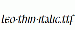 Leo-Thin-Italic.ttf