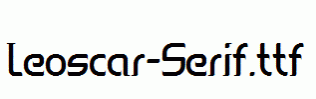 Leoscar-Serif.ttf