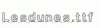 Lesdunes.ttf