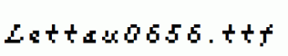 Lettau0656.ttf