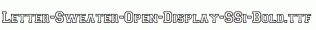 Letter-Sweater-Open-Display-SSi-Bold.ttf