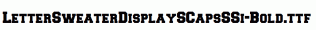 LetterSweaterDisplaySCapsSSi-Bold.ttf