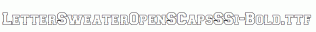 LetterSweaterOpenSCapsSSi-Bold.ttf