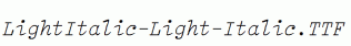 LightItalic-Light-Italic.ttf