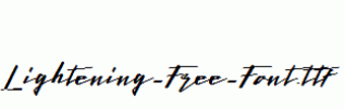 Lightening-Free-Font.ttf