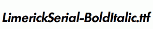 LimerickSerial-BoldItalic.ttf