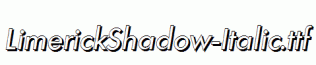 LimerickShadow-Italic.ttf