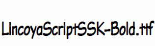 LincoyaScriptSSK-Bold.ttf