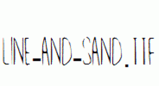 Line-and-Sand.ttf