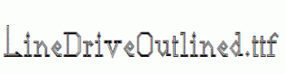 LineDriveOutlined.ttf