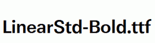 LinearStd-Bold.ttf