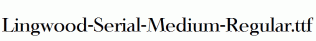 Lingwood-Serial-Medium-Regular.ttf