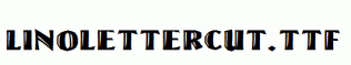 LinoLetterCut.ttf