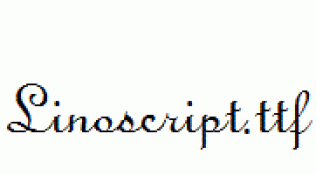 Linoscript.ttf