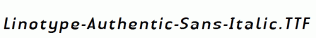 Linotype-Authentic-Sans-Italic.ttf