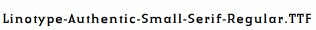 Linotype-Authentic-Small-Serif-Regular.ttf