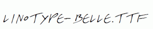 Linotype-Belle.ttf
