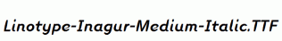 Linotype-Inagur-Medium-Italic.ttf