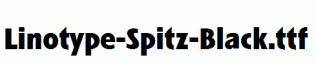 Linotype-Spitz-Black.ttf