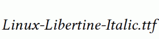 Linux-Libertine-Italic.ttf